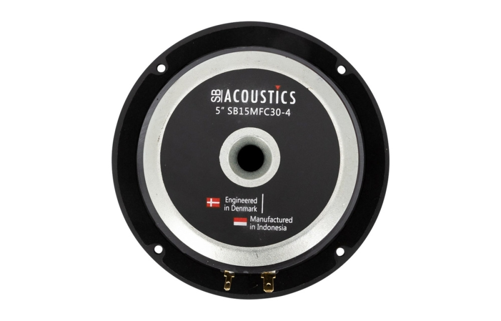 SB Acoustics SB15MFC30-4, 5 tommers mellomregister