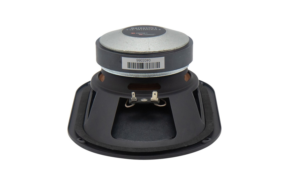 SB Acoustics SB15SFCR39-8, 5x8 tommers bass/mellomtone