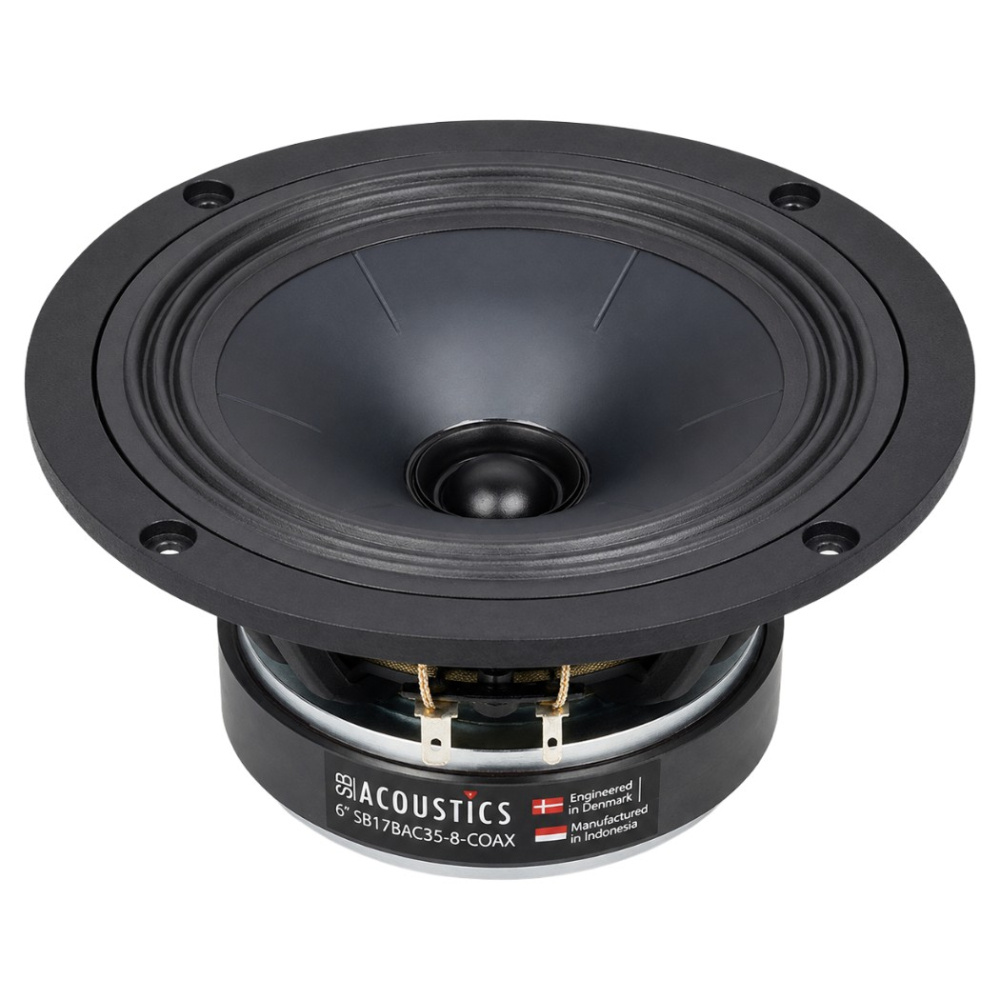 SB Acoustics SB17BAC35-8-COAX, 6-tommers koaksialhøyttaler