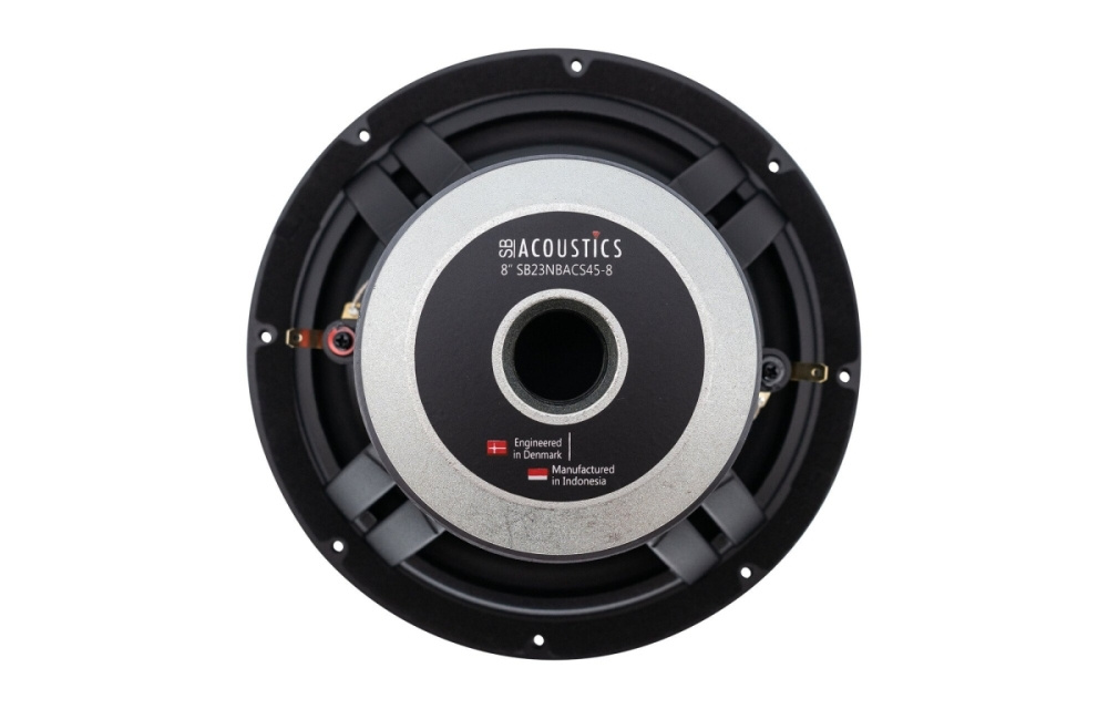 SB Acoustics SB23NBACS45-8, bass/mellomtone