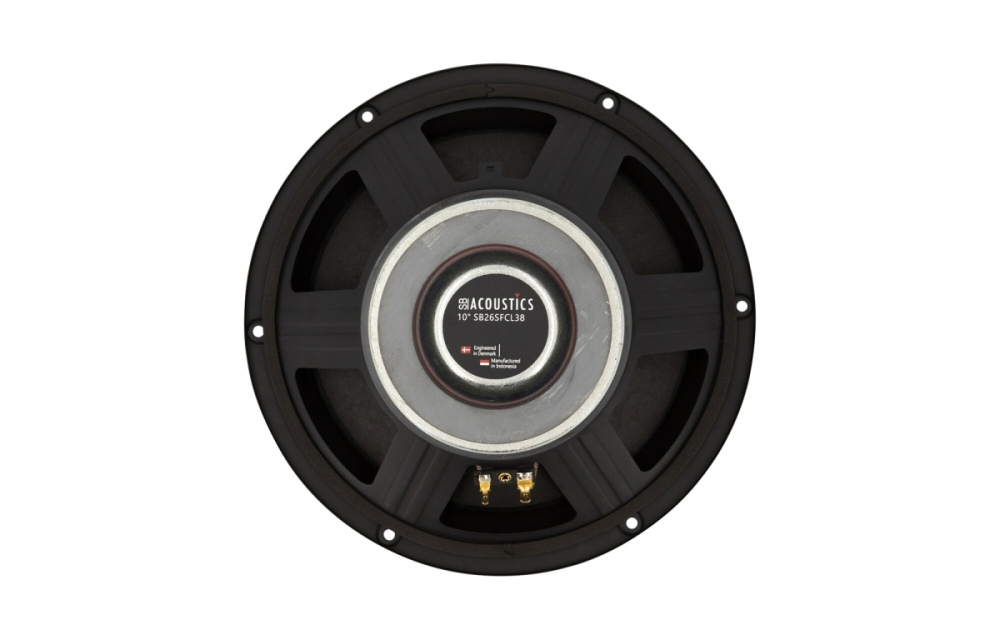 SB Acoustics SB26SFCL38-4, 10 tommers basselement