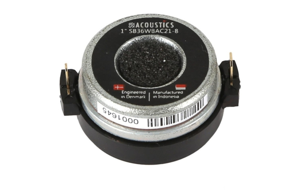 SB Acoustics SB36WBAC21-8, 1 tommers fullregister