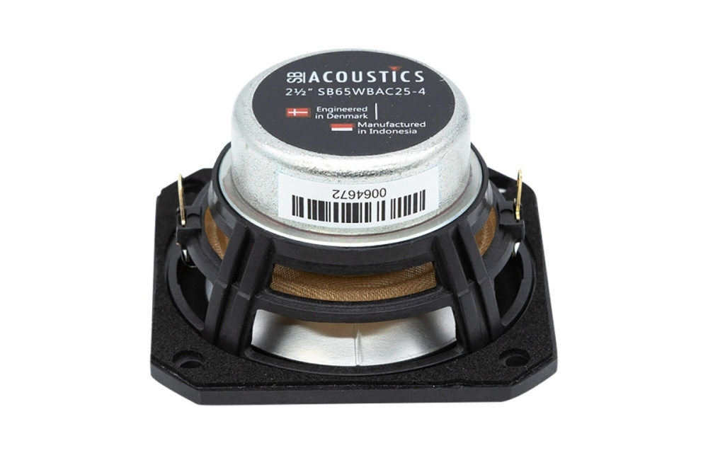SB Acoustics SB65WBAC25-4, 2,5 tommers fullregister