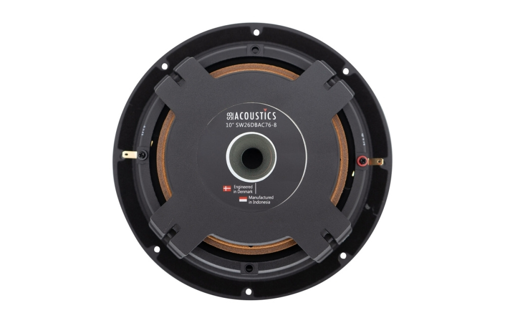 SB Acoustics SW26DBAC76-8, 10 tommers basselement