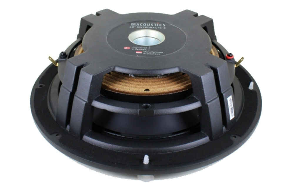 SB Acoustics SW26DBAC76-8, 10 tommers basselement