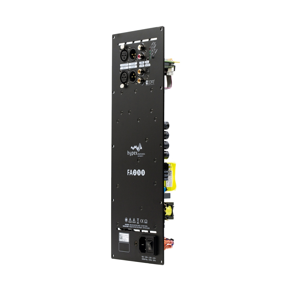Hypex FusionAmp FA253 trekanals innbyggingsforsterker med DSP