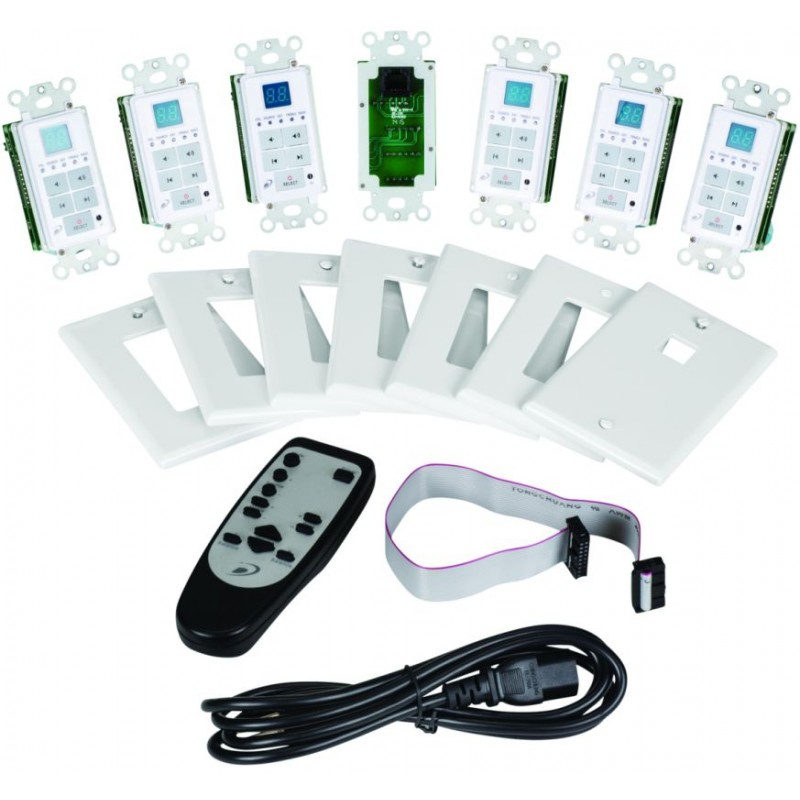 Dayton Audio DAX66 6-zon Distribuert lydsystem