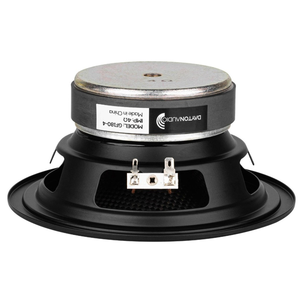 Dayton Audio GF180-4, 6,5 tommers mellomtone/bass 4 Ohm