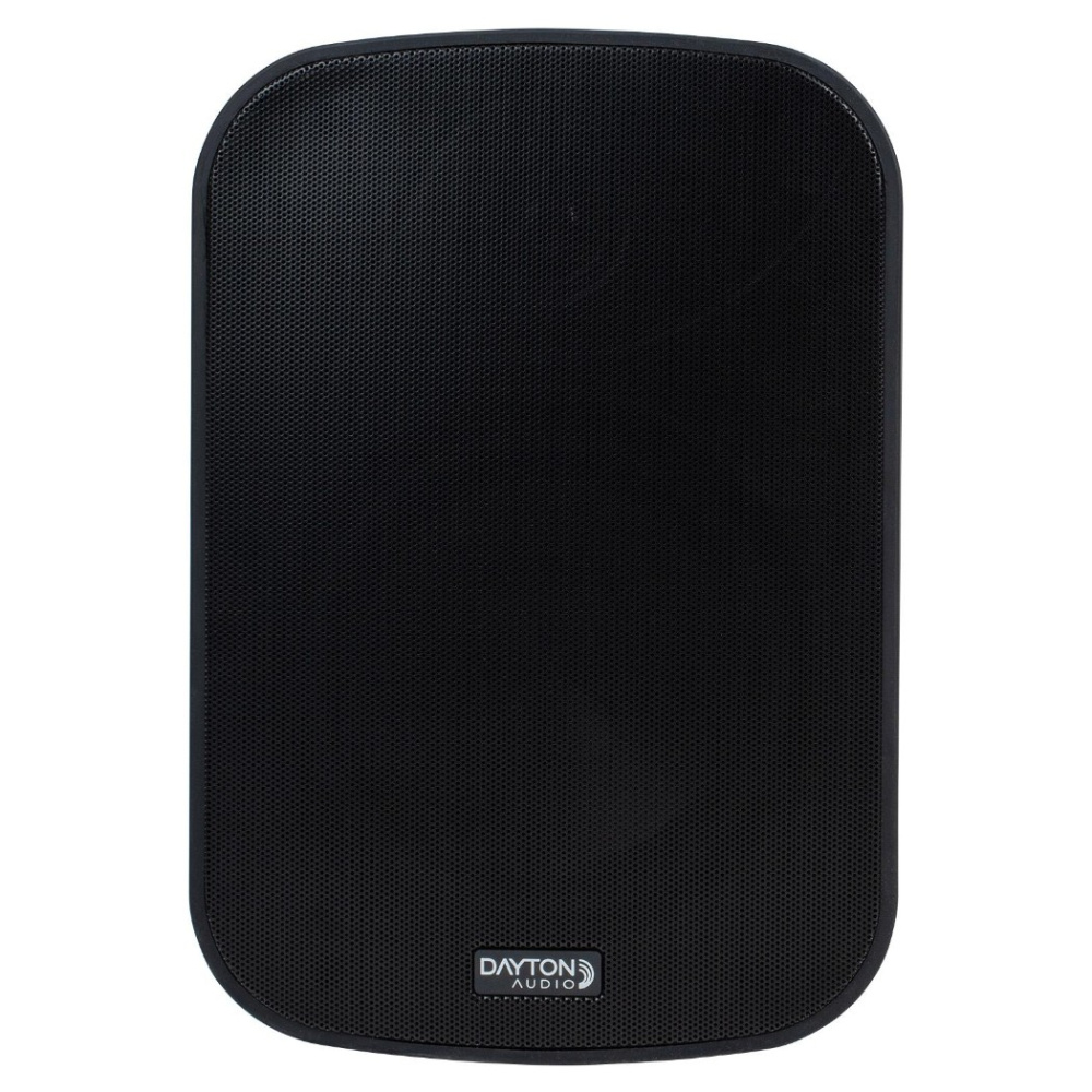 Dayton Audio IO65XP, aktive 6,5-tommers utendørshøyttalere, svart par
