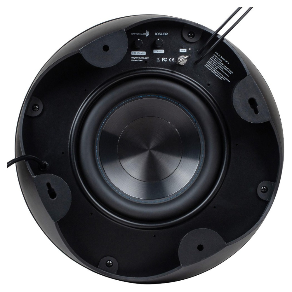 Dayton Audio IOSUBP, 10-tommers subwoofer med 2.1-forsterker og BT