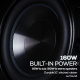 Dayton Audio IOSUBP, 10-tommers subwoofer med 2.1-forsterker og BT Dayton Audio IOSUBP, 10-tommers subwoofer med 2.1-forsterker og BT