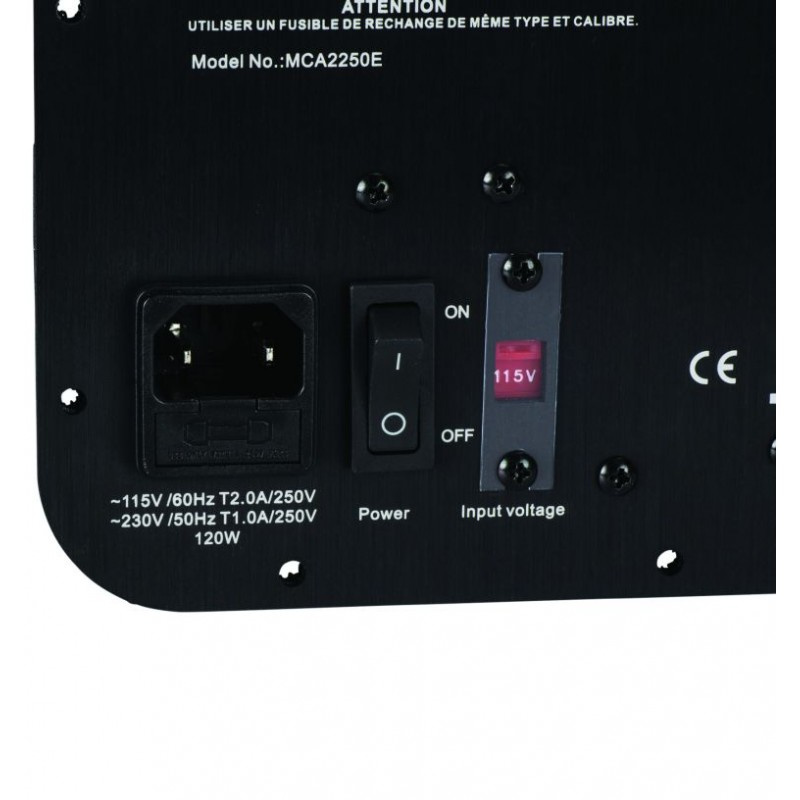 Dayton Audio MCA2250 2.1-forsterker