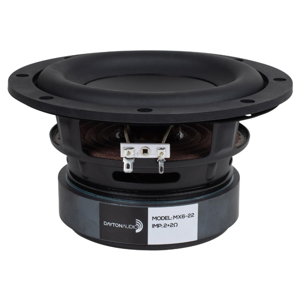 Dayton Audio MX6-22, 6.5 tommers bass/mellombass