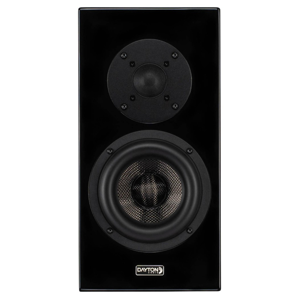 Dayton Audio OPAL1 stativhøyttaler, blank svart par