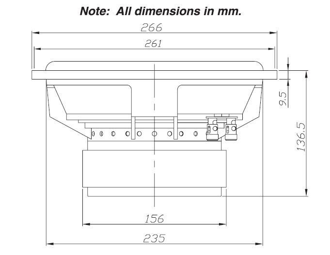 Dayton Audio RSS265HF-4