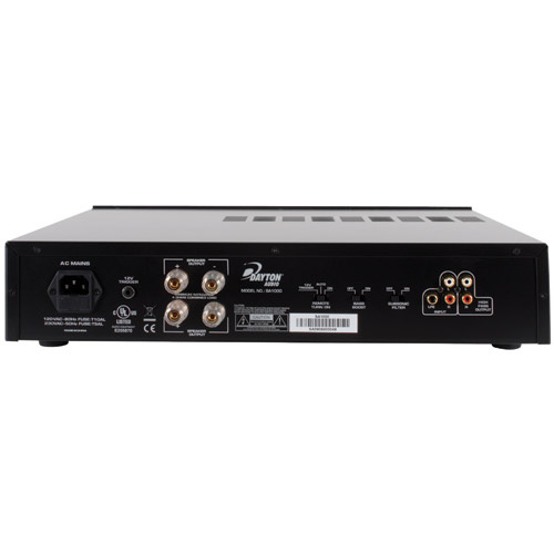 Dayton Audio SA1000 Subwooferforsterker, monterbar rack