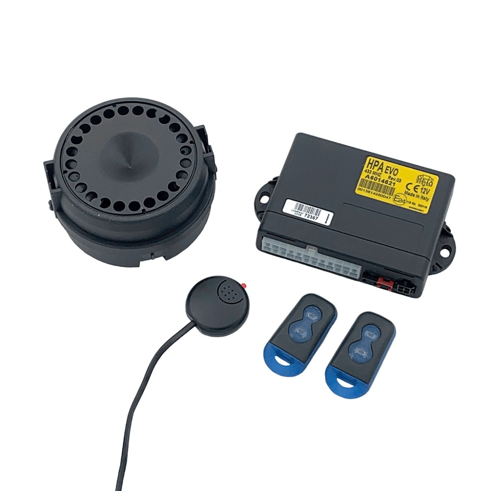 MetaSystem HPA-EVO-5.0, analogt kjøretøyalarm for 12V-kjøretøy