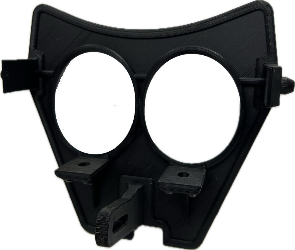 Sherco 2024- 3D print Lampfäste Nizled 2xR40DRL/E40D 