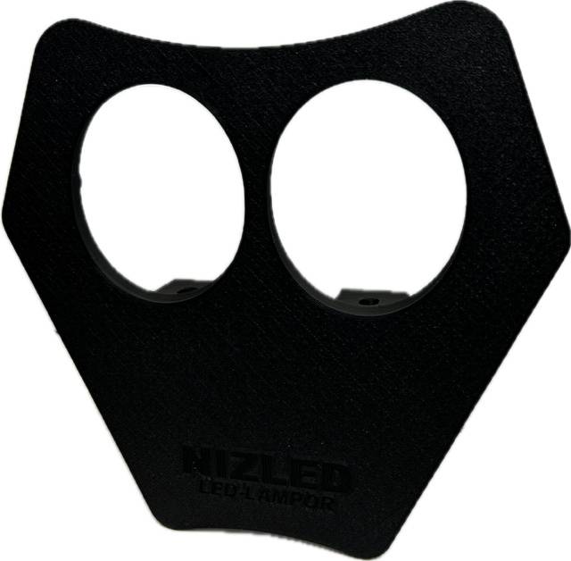 KTM 2024- 3D print Lampfäste Nizled till 2xR40DRL eller E40D