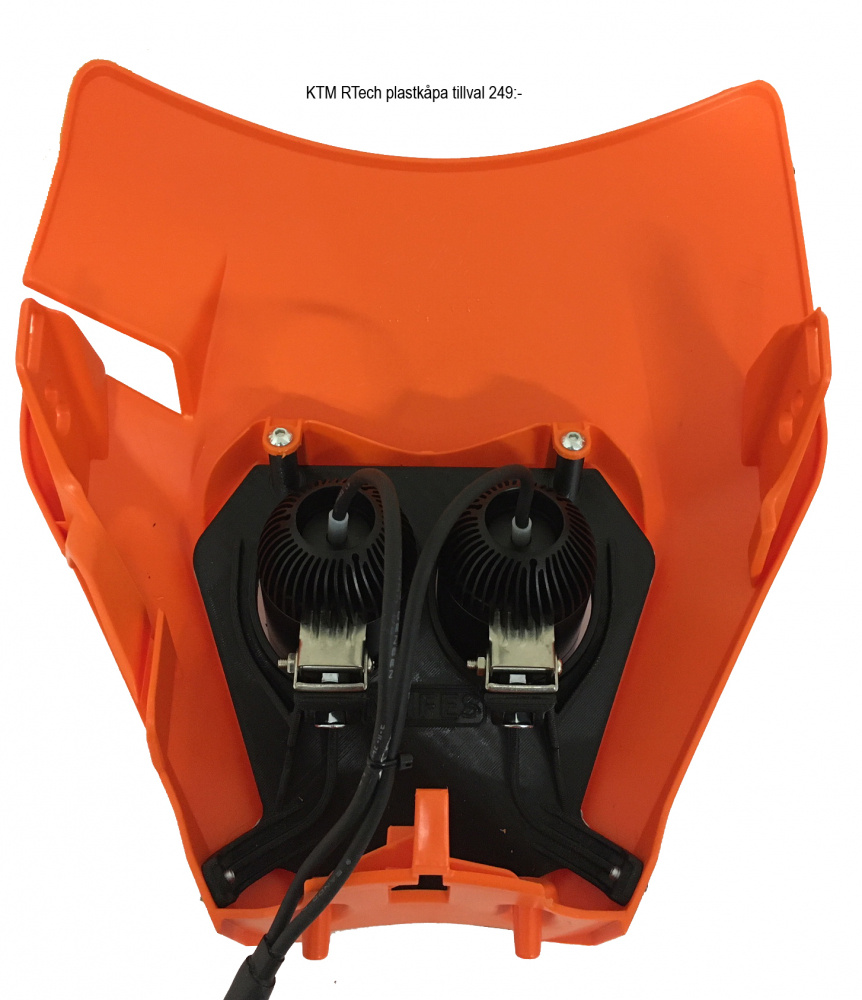 KTM 2020-2023 3D print Lampfäste Nizled 2xR40DRL eller E40D