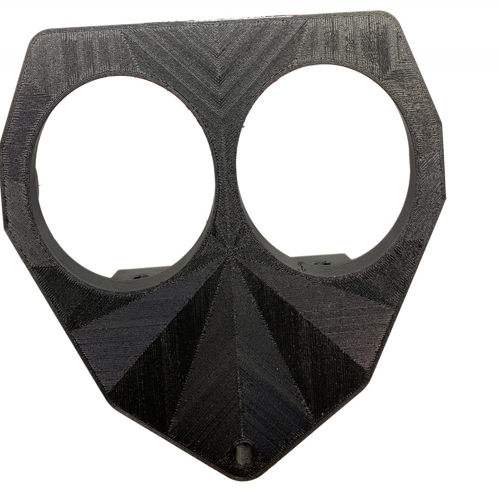 Sherco 2012-2023 3D print Lampfäste Nizled 2xR40DRL/E40D 