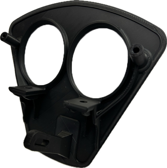 GASGAS 2024- 3D print Lampfäste Nizled till 2xR40DRL eller E40D