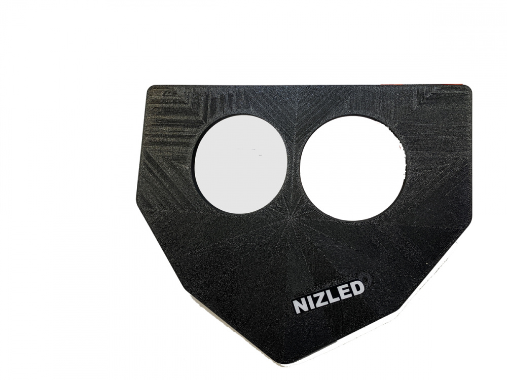 Yamaha 2019-2023 3D print gopro Lampfäste Nizled 2xE30F/E40F