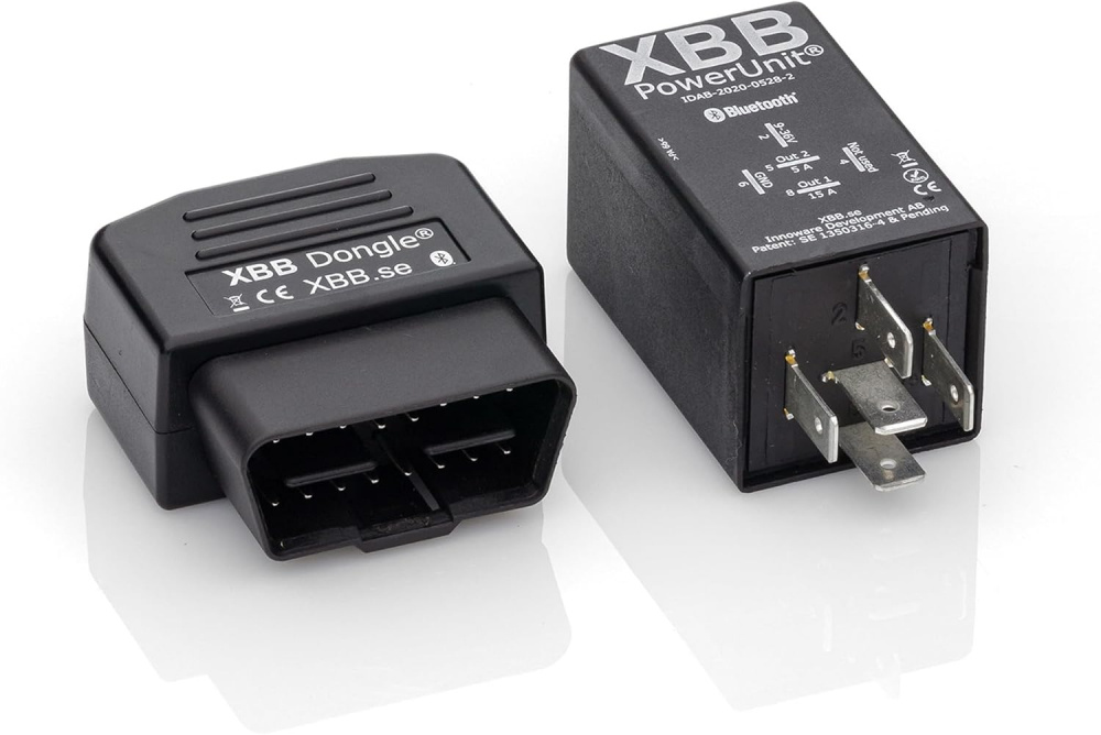 XBB Dongle® & XBB PowerUnit®, OBD-sett for fjernlyssignal