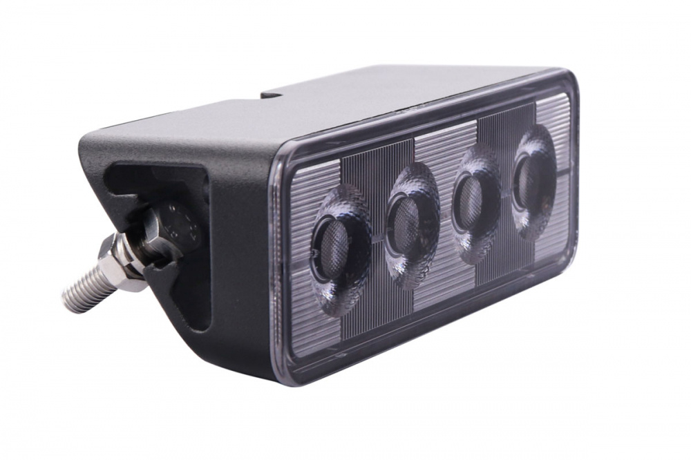 NIZLED B24RF, vinklet 13 cm bak-/arbeidslys, 24W