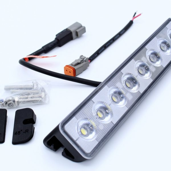 NIZLED B48RF, vinklet 24,2 cm bak-/arbeidslys, 48W