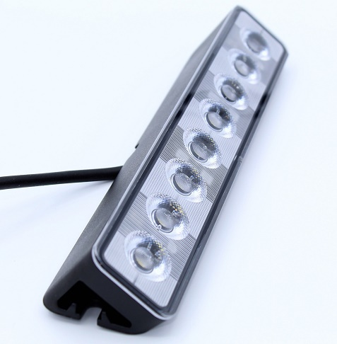 NIZLED B48RF, vinklet 24,2 cm bak-/arbeidslys, 48W