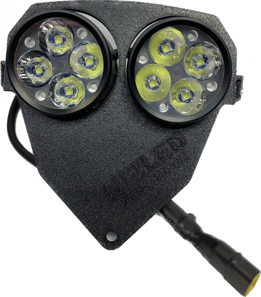 Lampfäste Beta -2019, utan kåpa, NIZLED 2xR40DRL kallvit (80w)