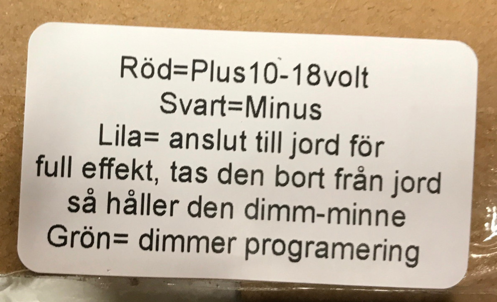 NIZLED E40D lampe 6000K 40W 10-17V 