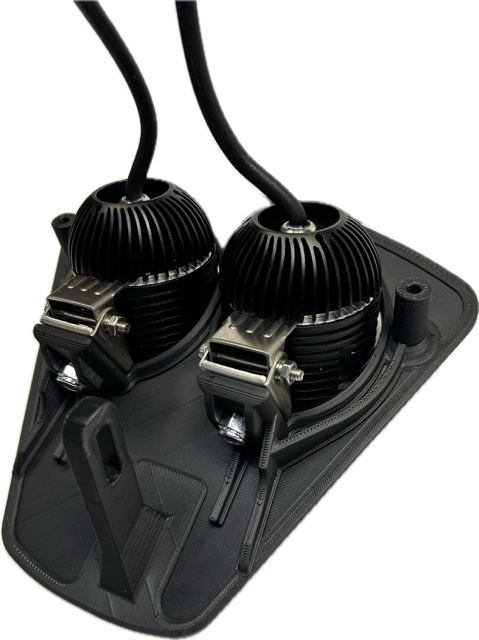 Lampfäste GASGAS 2024-, 80w med 2st NIZLED R40DRL