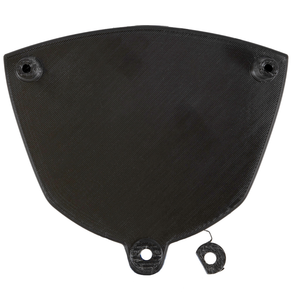 Skyddsplåt lamphus GASGAS 2021- svart