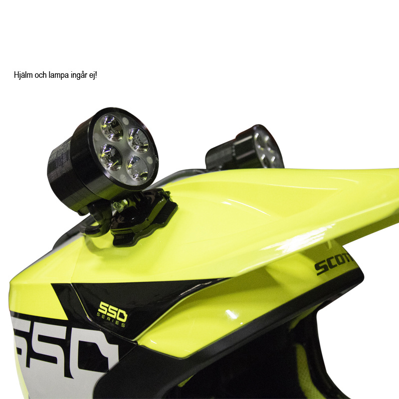 Gopro feste for hjelm 360 grader 