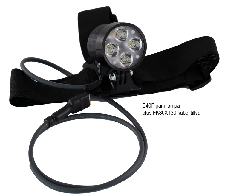 Gopro lampefeste pannebånd