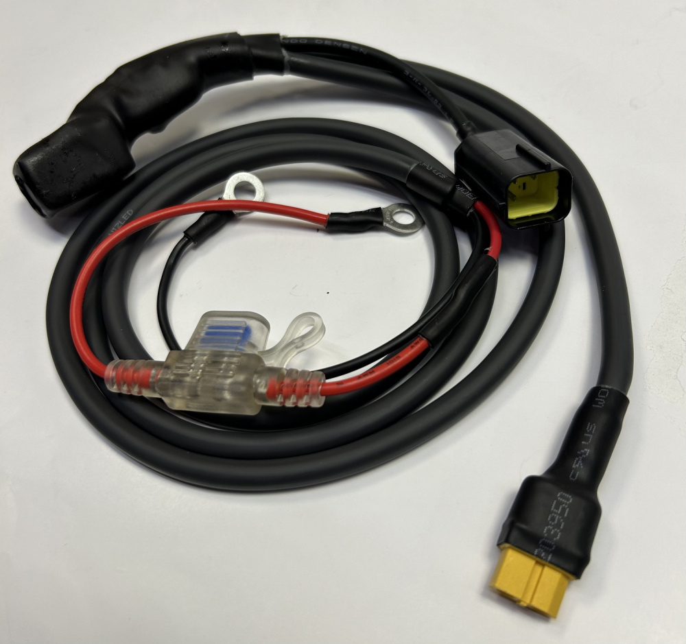 Strömkabelsats KTM/Husa/GASGAS 2024- originalkontakt ENDAST för E40F! Relästyrt