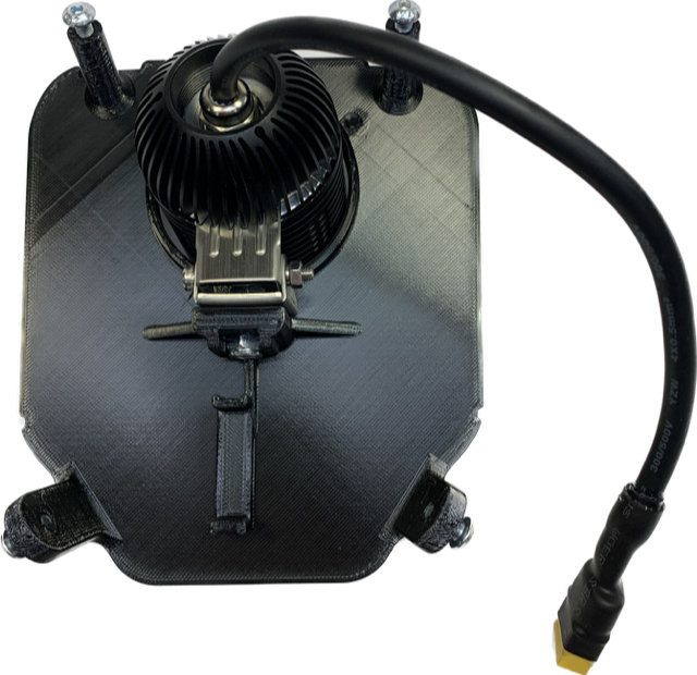 Singel lampfäste 40w Husqvarna 2020-2023, NIZLED R40DRL kallvit