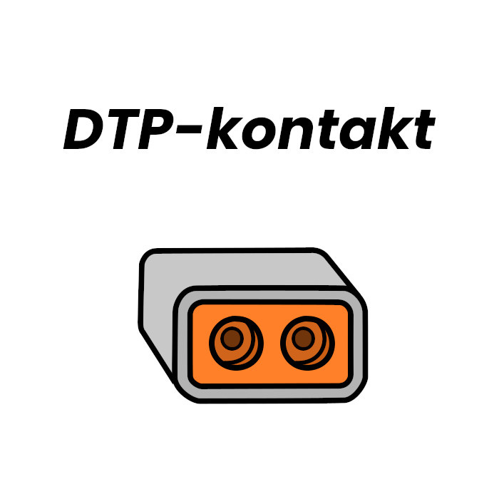 NIZLED 12V Kabelstam til ekstralys, 1x DTP-kontakt, 500W maks