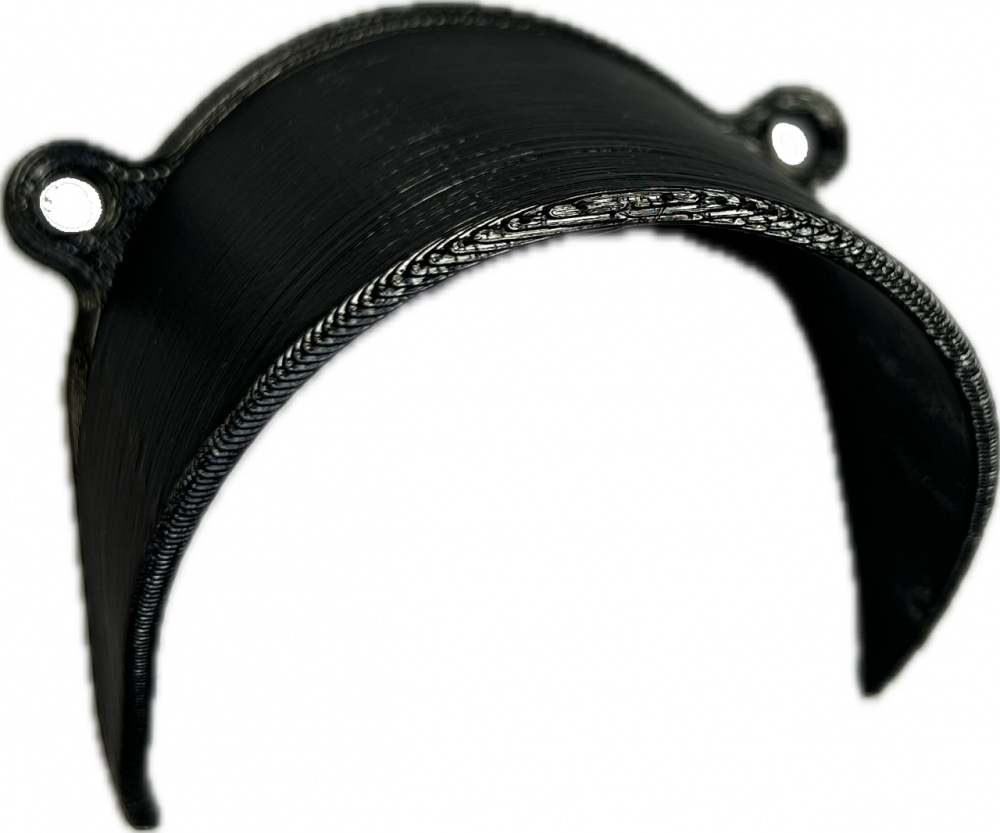 Singel lampkeps Nizled. skruvas på lampkåpan