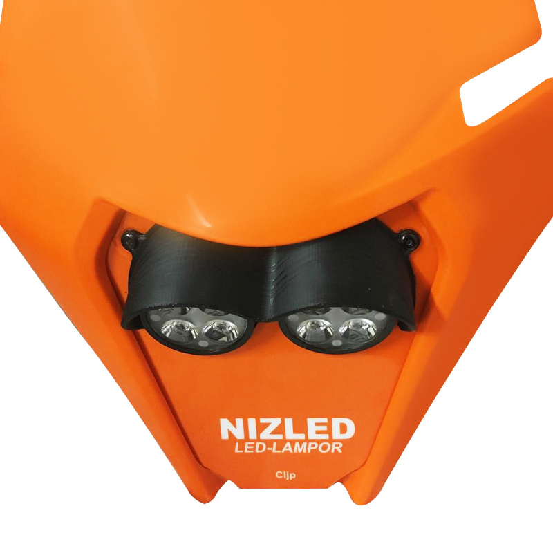 Lamphuskeps XLarge, Nizled Svart 50mm