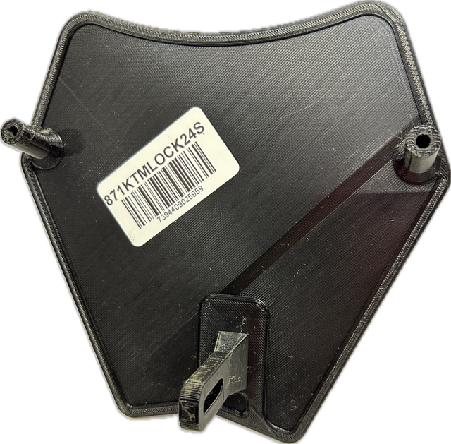 Skyddsplåt lamphus KTM 2024- svart