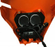  KTM 2020-2023, orange, varmvit 2xE40F5K (100W) NIZLED lampkåpa