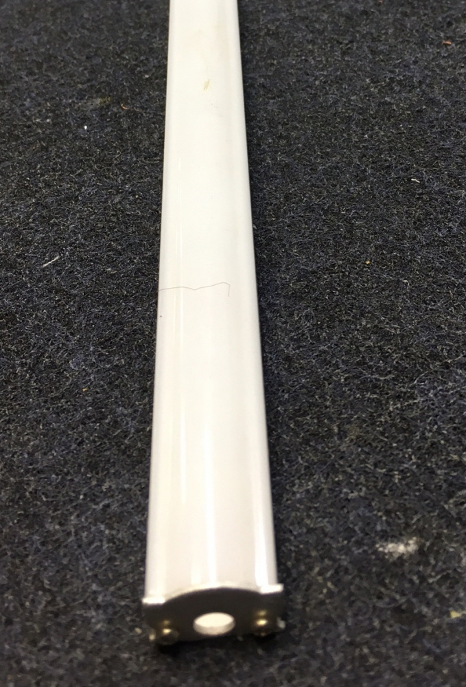 NIZLED 0,5 m LED Aluminiumslist hvit 10watt