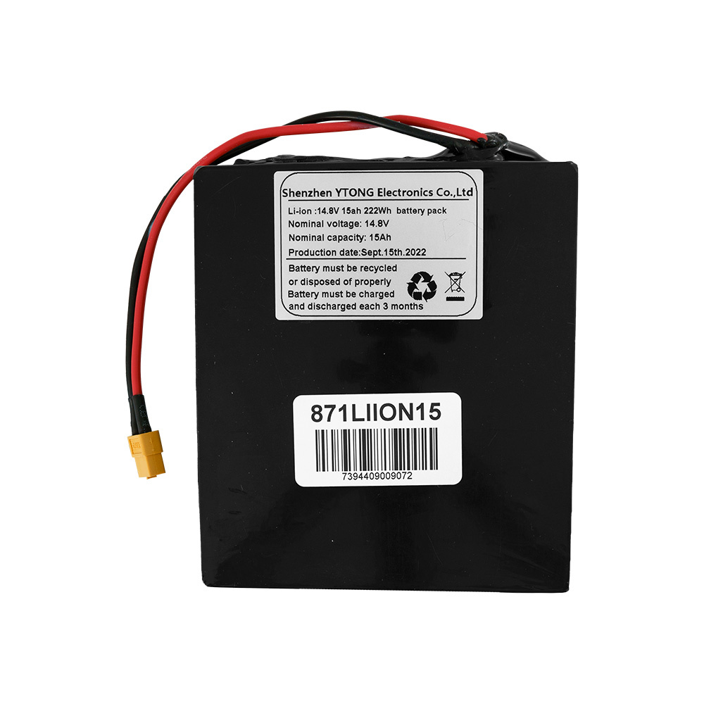 Li-ion batteri 16,8volt 15Ah 21700 celler med BMS