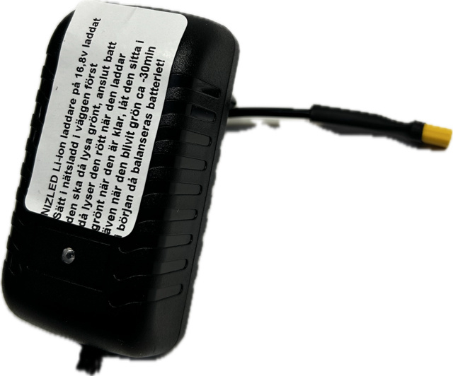 Pannbands-kit 1x40w kallvit med depåknapp på lampan vapcell li-ion 6 Ah