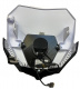Singel lampkåpa 50w Sherco 2012-2023, vit, kallvit xE40F NIZLED