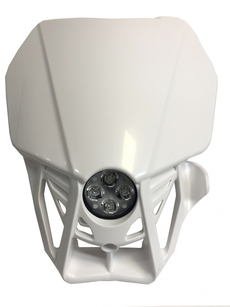 TM Racing 2020-2025, vit, varmvit 1xE40F5K (50W) lampkåpa