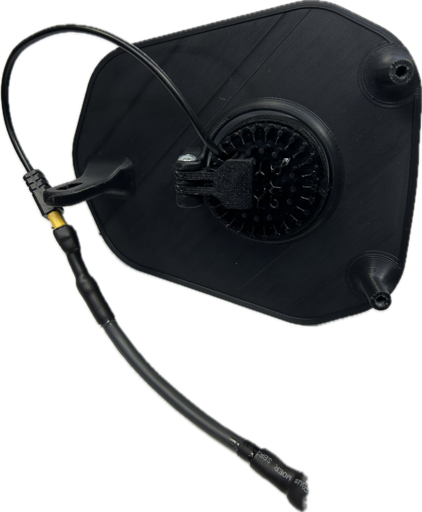 Singelljus varmvit 50w Triumph 2024-, vit dekal, 1xE405k NIZLED